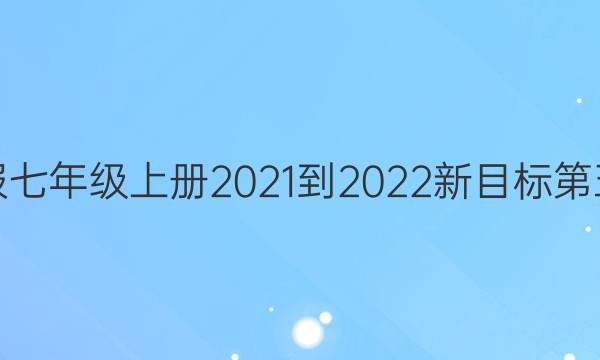 英语周报七年级上册2021-2022新目标第五期答案