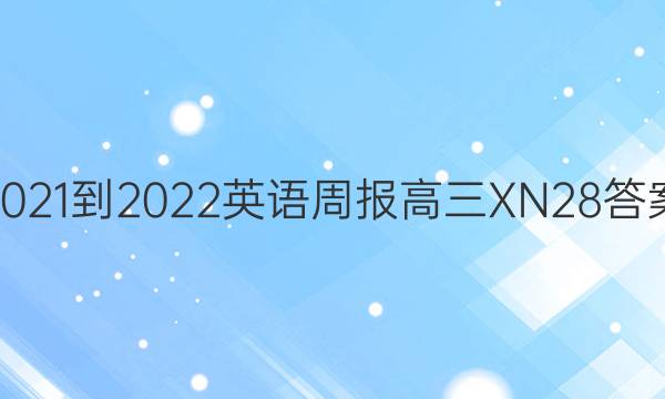 2021-2022 Ӣܱ  XN 28ͼƬ