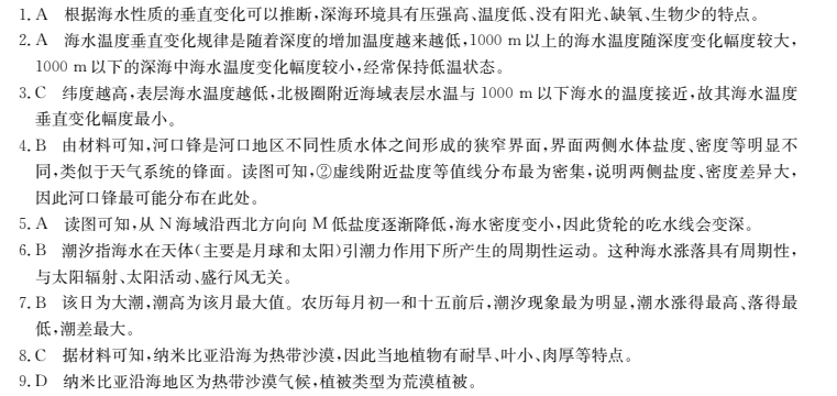 2022全國100所名校單元測試 英語 第三單元 英語2 Modules 1~3答案-第2張圖片-全國100所名校答案網(wǎng)