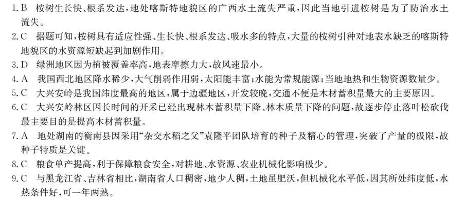 卷臨天下2022全國(guó)100所名校單元測(cè)試示范卷十——古代詩(shī)歌閱讀(一)答案規(guī)范與詩(shī)歌鑒賞-第2張圖片-全國(guó)100所名校答案網(wǎng)