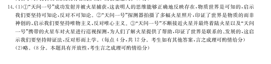 2022全國100所高校單元測試卷生物答案-第2張圖片-全國100所名校答案網(wǎng)