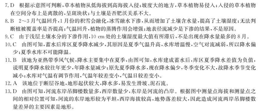 2022屆高三全國100所名校單元測試示范卷·生物[21·G3DY·生物-R-必考-Y](二)2答案-第2張圖片-全國100所名校答案網(wǎng)