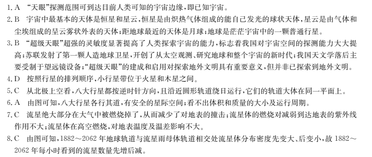 2022卷臨天下全國(guó)100所名校單元測(cè)試 英語 第六單元 英語3 Units 7~8答案-第2張圖片-全國(guó)100所名校答案網(wǎng)