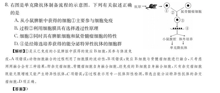 2022屆高考模擬100所高校模擬金典卷歷史答案-第2張圖片-全國100所名校答案網(wǎng)