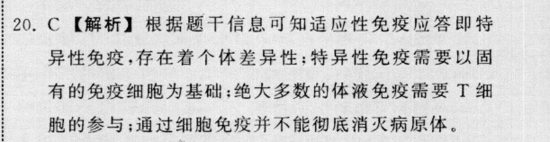 2019~2022七年级中国百强刊英语周报第14期答案