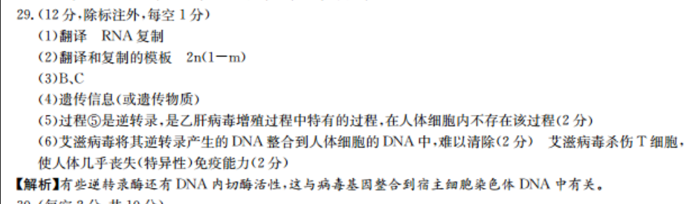 英语周报2018-2022高二OT31答案