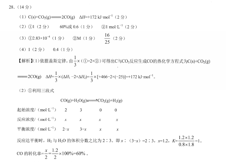 2021-2022 英语周报 高二 课标 12QZM答案