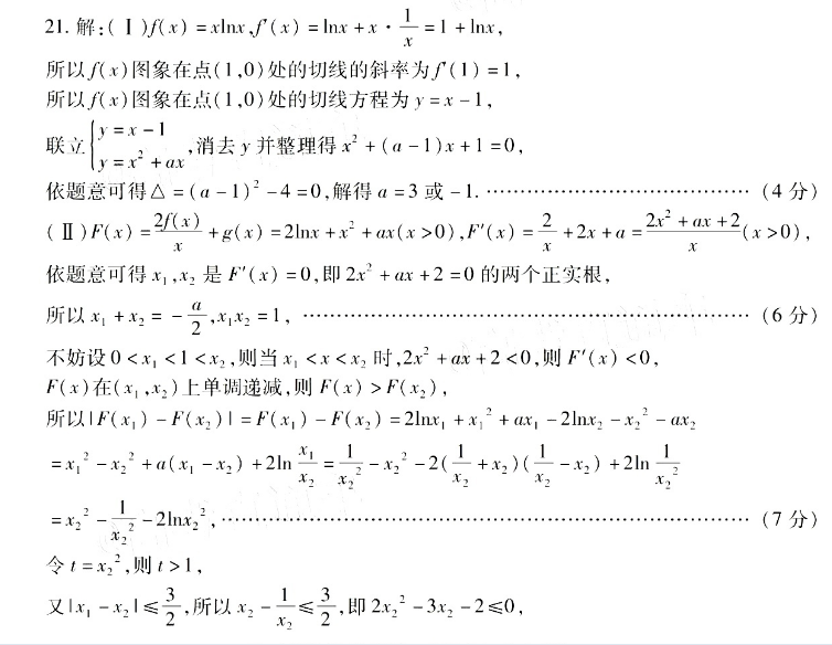 2022数学周报高考答案