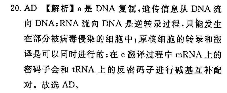 2022英语周报高二福建答案