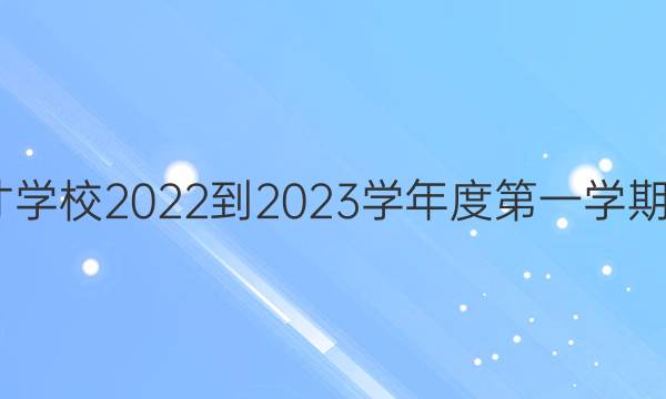 安徽省滁州市定远县育才学校2022-2023学年度第一学期高三7月月考卷物理答案