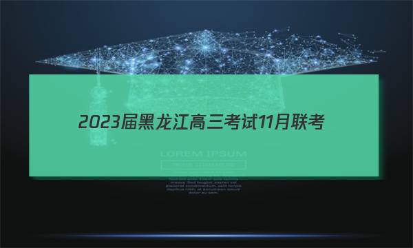 2023届黑龙江高三考试11月联考(904C·HLJ)物理试题答案
