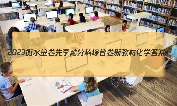 2023衡水金卷先享题分科综合卷 新教材化学答案图片