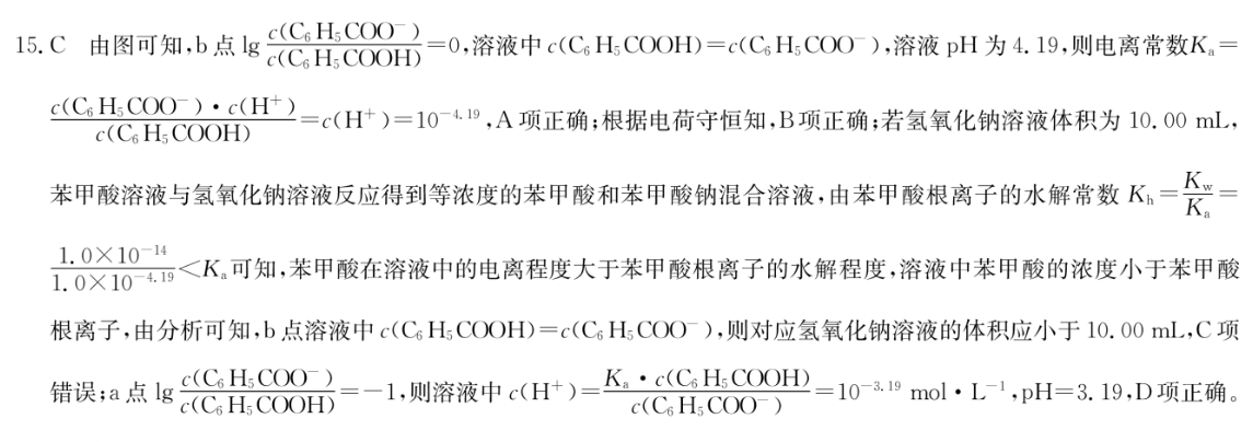 2023衡水金卷先享题分科综合卷 新教材文数一 答案图片