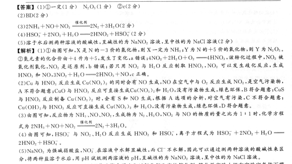 河北省2023届高三年级大数据应用调研联合测评(Ⅱ)地理答案图片