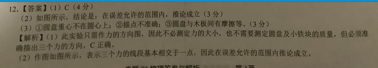 2023年普通高等学校招生全国统一考试名校联盟·模拟信息卷(一)1历史答案图片