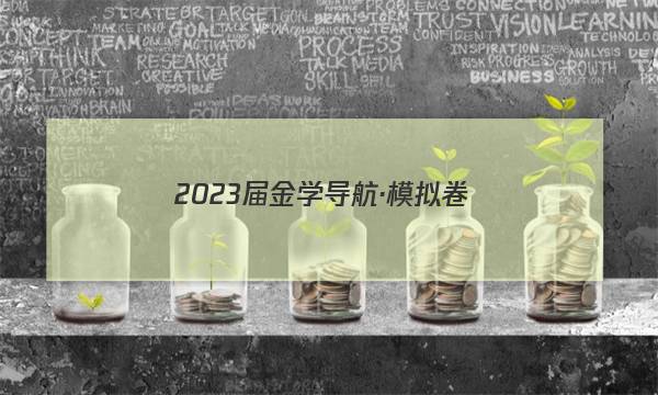 2023届金学导航·模拟卷(四)·D区专用物理答案图片