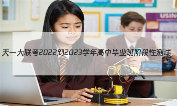 天一大联考 2022-2023学年高中毕业班阶段性测试(六)6语文(新高考版)试题答案